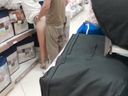 [Wife is NTR masturbator] One shot of semen swallowing alone! Two vaginal shot POV in the store and in the car! Masturbator wife [meat urinal]