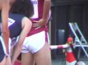 中まで見えちゃうっ！？女子陸上選手権赤外線②