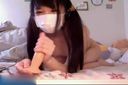 A beautiful girl with a beautiful loli face with black hair delivers erotic masturbation! !!