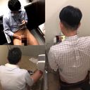 ☆ Real development of nonkes who masturbate in the toilet ☆