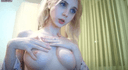 【高画質HD】吸い込まれるような青い瞳の金髪美女ライブチャット2【無修正特典有】