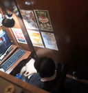 (Personal photo) My brother next to me was masturbating at an internet café, so I observed it from behind.