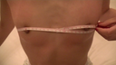 Super slender skinny girl, behind-the-scenes prank breast milk? With bust measurement j-31-6-1