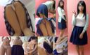 Amateur Panchira in Private Photo Session at Home vol.023 Very serious ☆ Amateur uniform model College girl Miho-chan "Oh... what? (Don't touch it so much)《1920x1080 high