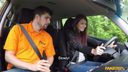 Fake Driving School - Instructor licks cute learners ass