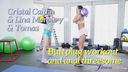 Fitness Rooms - Buttplug workout and anal threesome