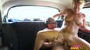Female Fake Taxi - Horny sweaty taxi backseat fuck