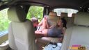 Female Fake Taxi - Good Pussy Licking Pays Euro Taxi