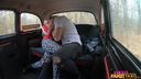 Female Fake Taxi - Big boobs relieve his stress