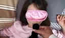 [Oral ejaculation] Blindfolded wife's swallowing