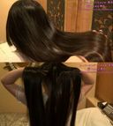 Super Long Hair Maid Hazuki Hair Fetish Service ~ Hair fetish service by maid Hazuki