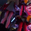 [Secret in the skirt] ☆ Superb view low angle of beautiful leg girl!