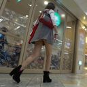 [Secret in the skirt] ☆ Superb view low angle of beautiful leg girl!