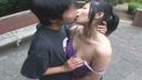 【Outdoor exposure】Exposure play with a married woman in a park in Tokyo. When I give you a rubbing your breasts, you're super excited and your is wet! !!