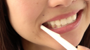 【牙膏/舌頭貝洛】人氣女演員宮澤千春的刷牙和吐水喝水和舔！！