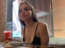 [Exposure Club] cleavage peeking out from the cami feeling during a meal with an exposure date inserted with a remote control vibrator and a cute girlfriend of a beautiful woman with erotic big breasts [Video]