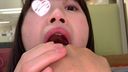 【個人撮影】『喉責め・鼻フェラ』新米エレベーターガールの嗚咽と唾液たっぷり鼻フェラ　みどり【Y-155】