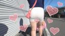 【Hカップ!バスト102cm】パンツ丸出し超ミニスカとオッパイ谷間丸出しビッチ服で近所を練り歩く子持ち妻！隣のドスケベジジイをボディコン挑発して極楽パイズリ抜き射精に導くヤリマン本性！