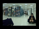 【Sexual habits, library, Skype exposure】Women who enjoy the last minute in a public place