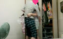 [Uncensored] 【Couple】Couple's raw squirting before going out