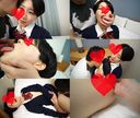 [Personal shooting / with benefits] Black hair short neat uniform musume swallows the father and licks the whole body! With the afterglow of cowgirl 7 consecutive acme, my whole body is twitching → to the erogenous zone w