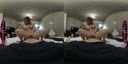 [PSVR only] Amateur "Rina-chan" 〇 Rubbing foot masturbation fires! Play on PSVR!