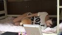 [Masturbation thief ● ] Super neat, super cute beautiful college girl | Gachiona with a stuffed animal between her beautiful legs.