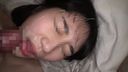 【Personal shooting】Facial cumshot that splashes to the eyes! Gonzo sex with her
