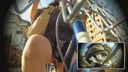 【Leaked video】Panchira on a bicycle (3)