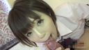 【Personal shooting ★ similar to Mayuko Shinoda】Gonzo wearing a uniform to a shortcut beauty who looks like a former AKB girl