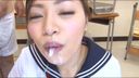 Rich semen continuous bukkake on Marina Muranishi's face!!!