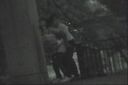 Real ● Shooting Hidden shooting of the unprotected blue rape scene of couples in estrus outdoors with an infrared camera! !! I leaked it without permission ...　3 amateur couples