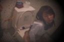 Real shooting Schoolgirls masturbating in the toilet of a coffee shop on their way home from school The owner recorded it with a hidden camera and leaked it without permission ...　4 school girls