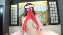 [Love hotel personal shooting] Colossal breasts Santa H cup PR Akino-chan is a X'mas party at the last Santa ♥Cos of Heisei! Marshmallow and S-class kubire body shaken and continuous demon orgasm raw SEX [Sales consent