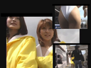 forward's Ace RQ Chikako Koike's Hami Hair Special Editing 3 Screen Configuration Ass Chase / Ass Chasing Slow Version
