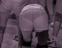 Female volleyball players photographed with infrared camera 146 photos (with ZIP images)