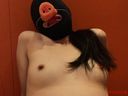[Personal shooting] Toilet graffiti pork nose whole head mask meat urinal that squirts a lot with fingering and masturbation [Video]