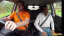 Fake Driving School - Long black cock pleases examiner