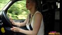 Female Fake Taxi - Fitness Babe Eats Pussy in Taxi