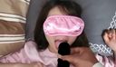 [Oral ejaculation] Blindfolded wife's swallowing