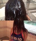 『髪フェチ水中トレーニング特訓 居残りシャンプー編 Ayumi』★髪フェチトレーナーの容赦ない洗髪トレーニング！強制的にシャンプーされながらのフェラチオ奉仕のあと、修了書代わりの大量のザーメンを髪射