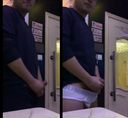 Exposure masturbation at karaoke! Dopew in pants!