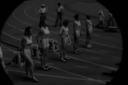 Women's Athletics! Secretly take pictures of the players' jerseys at the start with an infrared camera!
