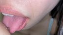 【個人撮影】現役ソープ嬢のエロ長い舌を駆使した鼻フェラ　さおり【Y-145】