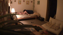 Hidden photography of a beautiful woman living alone by a perverted picking master visiting at night