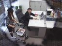 [Hidden camera] I the yaku lady who came to the company to do business w