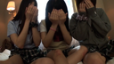 【Individual shooting】 【J〇】Tokyo Metropolitan High School Threesome Ass Show &amp; Gonzo