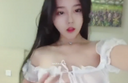 [Personal shooting] A one-person sex selfie was leaked by a nymphomaniac beautiful girl with fair skin slender big breasts who was going to send it to her boyfriend and rubbed her sensitive big ( * '艸')