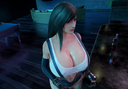 The long-awaited FF7 Tifa is finally in 3D animation ... ♡ [Uncensored anime]