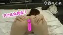 [Completely original video] Beautiful shaved "Mirai", semen swallowing & half half out from raw squirt!